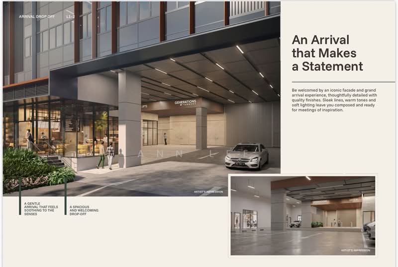 Generations @ Tannery, 71 Tannery Lane, 1,621 sqft, Light Industrial (B1) For Sale, by Ann Lee, 500178262 - Entrance - CommercialGuru.com.sg
