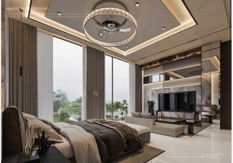 Luxury Brand New Bungalow Duchess Avenue, Coronation Road / Duchess Ave / Duchess Road / Princess Of Wales Road, 6 Bedrooms, 9,346 sqft, Bungalow House For Sale, by Bernard Wu, 500178283 - Master Bedroom - PropertyGuru.com.sg