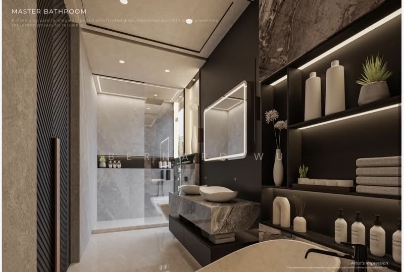 Luxury Brand New Bungalow Duchess Avenue, Coronation Road / Duchess Ave / Duchess Road / Princess Of Wales Road, 6 Bedrooms, 9,346 sqft, Bungalow House For Sale, by Bernard Wu, 500178283 - Bathroom - PropertyGuru.com.sg