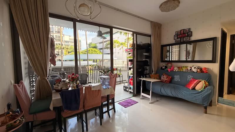 The Inflora, 57 Flora Drive, 2 Bedrooms, 743 sqft, Condominium For Sale, by Marilyn Tan 陈凯欣, 500178294 - Living Room - PropertyGuru.com.sg