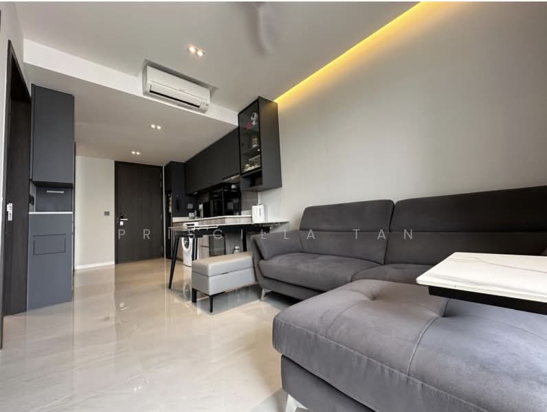 Riverfront Residences, 45 Hougang Avenue 7, 2 Bedrooms, 603 sqft, Condominium For Rent, by Priscilla Tan, 500178298 - Living Room - PropertyGuru.com.sg