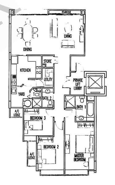 Freesia Woods, 63 Sunset Way, 3 Bedrooms, 1,421 sqft, Condominium For Rent, by Kym Oh, 500178302 - PropertyGuru.com.sg