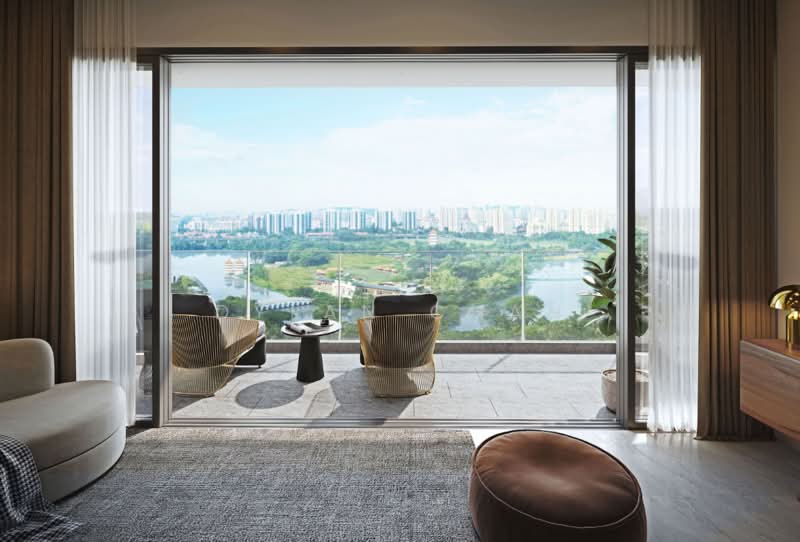 The lakegarden residences 3 bedroom and study penthouse for sale, , 3 Bedrooms, 2,002 sqft, Condominium For Sale, by Dylan Chan, 500178329 - Balcony - PropertyGuru.com.sg