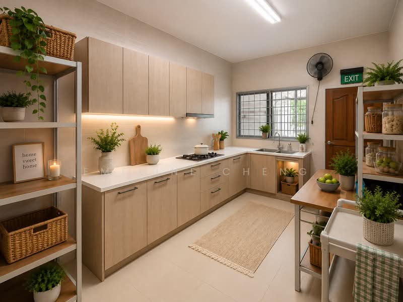 Rare Freehold Landed Home | Huge Space | Renovation Potential, , 5 Bedrooms, 4,386 sqft, Semi-Detached House For Sale, by Emeline Cheng, 500178369 - Kitchen - PropertyGuru.com.sg