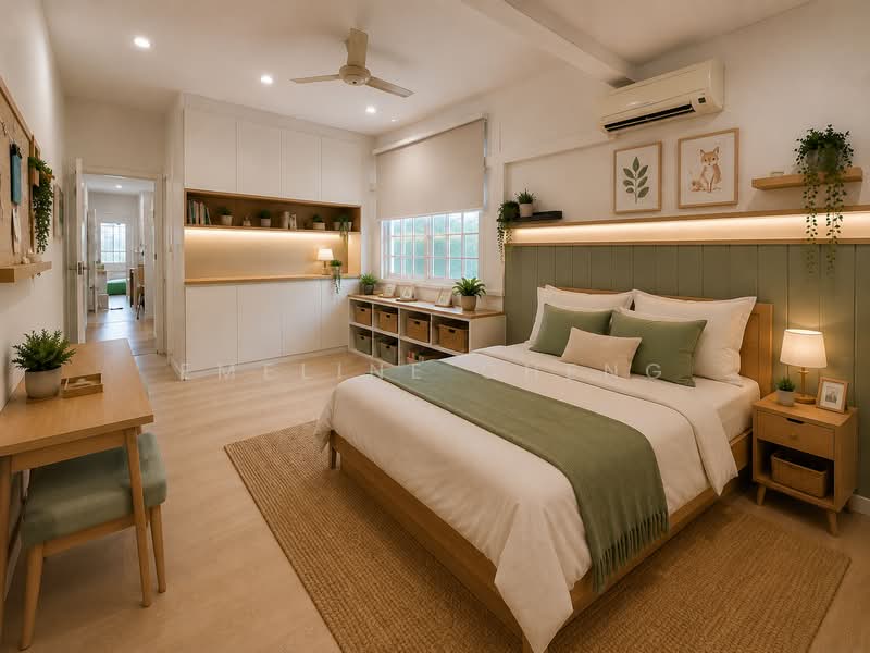 Rare Freehold Landed Home | Huge Space | Renovation Potential, , 5 Bedrooms, 4,386 sqft, Semi-Detached House For Sale, by Emeline Cheng, 500178369 - Bedroom - PropertyGuru.com.sg
