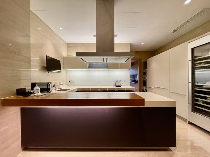Bishopsgate Residences, 1 Bishopsgate, 4 Bedrooms, 2,583 sqft, Apartment For Sale, by Yu Christine, 500178378 - Kitchen - PropertyGuru.com.sg