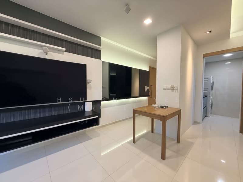 Twin Waterfalls, 108 Punggol Walk, 2 Bedrooms, 720 sqft, Executive Condominium For Rent, by Hsu Chia Yee (Michelle), 500178417 - Living Room - PropertyGuru.com.sg