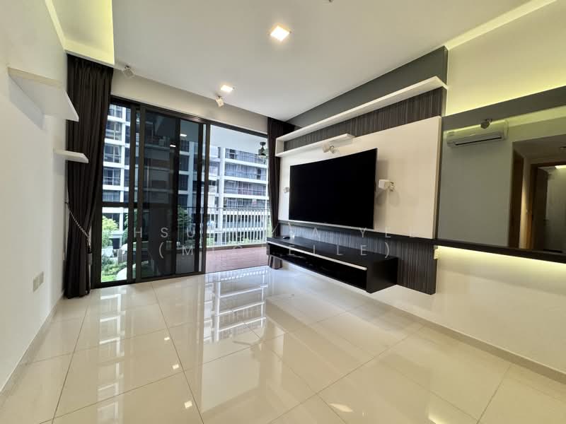Twin Waterfalls, 108 Punggol Walk, 2 Bedrooms, 720 sqft, Executive Condominium For Rent, by Hsu Chia Yee (Michelle), 500178417 - Living Room - PropertyGuru.com.sg