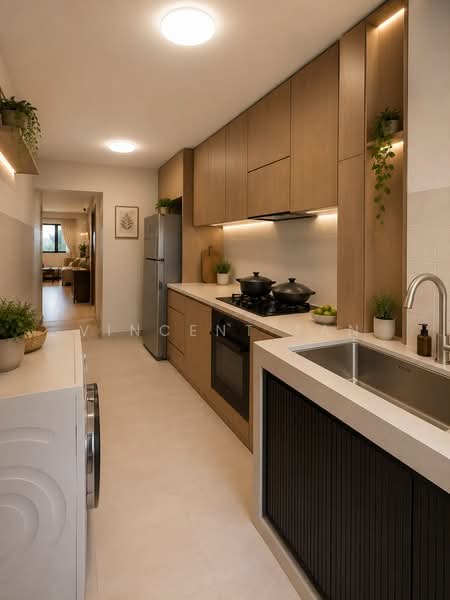 450 Jurong West Street 42, 450 Jurong West Street 42, Boon Lay / Jurong / Tuas, 3 Bedrooms, 1,130 sqft, HDB Flat For Sale, by Vincent Tan, 500178423 - Kitchen - PropertyGuru.com.sg