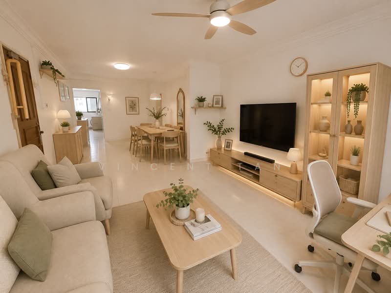 450 Jurong West Street 42, 450 Jurong West Street 42, Boon Lay / Jurong / Tuas, 3 Bedrooms, 1,130 sqft, HDB Flat For Sale, by Vincent Tan, 500178423 - Living Room - PropertyGuru.com.sg