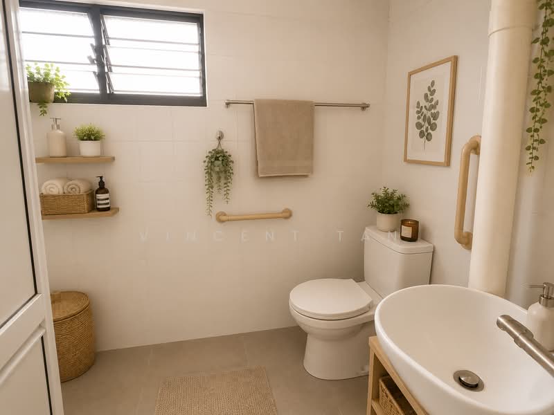 450 Jurong West Street 42, 450 Jurong West Street 42, Boon Lay / Jurong / Tuas, 3 Bedrooms, 1,130 sqft, HDB Flat For Sale, by Vincent Tan, 500178423 - Bathroom - PropertyGuru.com.sg