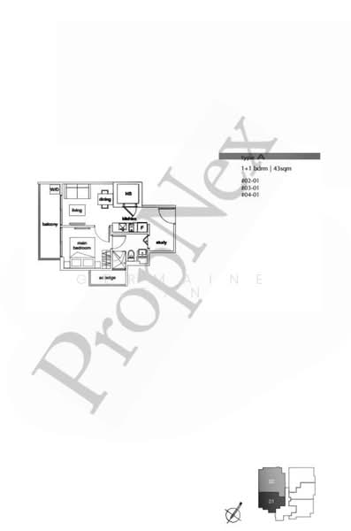 The Vanderlint, 87 Ceylon Road, 1 Bedroom, 463 sqft, Condominium For Sale, by Germaine Tan, 500178473 - PropertyGuru.com.sg