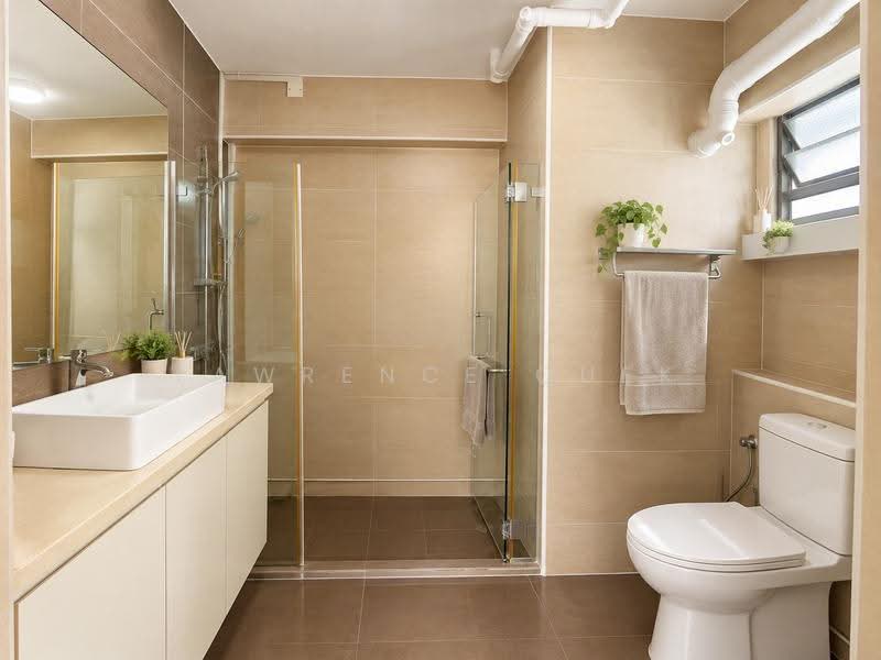 672A Choa Chu Kang Crescent, 672A Choa Chu Kang Crescent, Dairy Farm / Bukit Panjang / Choa Chu Kang, 3 Bedrooms, 1,324 sqft, HDB Flat For Sale, by Lawrence Quek, 500178478 - Bathroom - PropertyGuru.com.sg