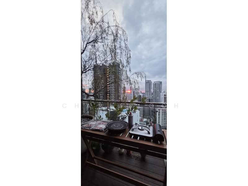 The Viridian, 6 Jalan Ampas, 1 Bedroom, 883 sqft, Condominium For Sale, by Charlie Goh, 500178485 - Balcony - PropertyGuru.com.sg
