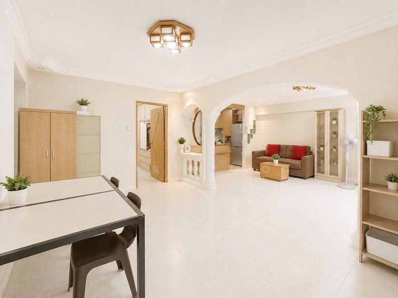 860 Woodlands Street 83, 860 Woodlands Street 83, Admiralty / Woodlands, 3 Bedrooms, 1,141 sqft, HDB Flat For Sale, by Carmen Ho, 500178496 - Living Room - PropertyGuru.com.sg