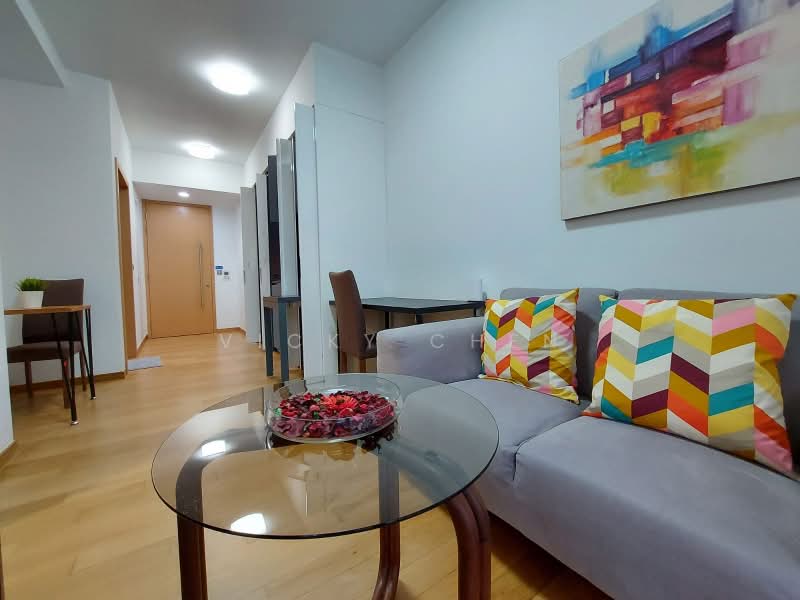 26 Newton, 26 Newton Road Singapore, 1 Bedroom, 570 sqft, Condominium For Rent, by Vicky Chen, 500178497 - Living Room - PropertyGuru.com.sg