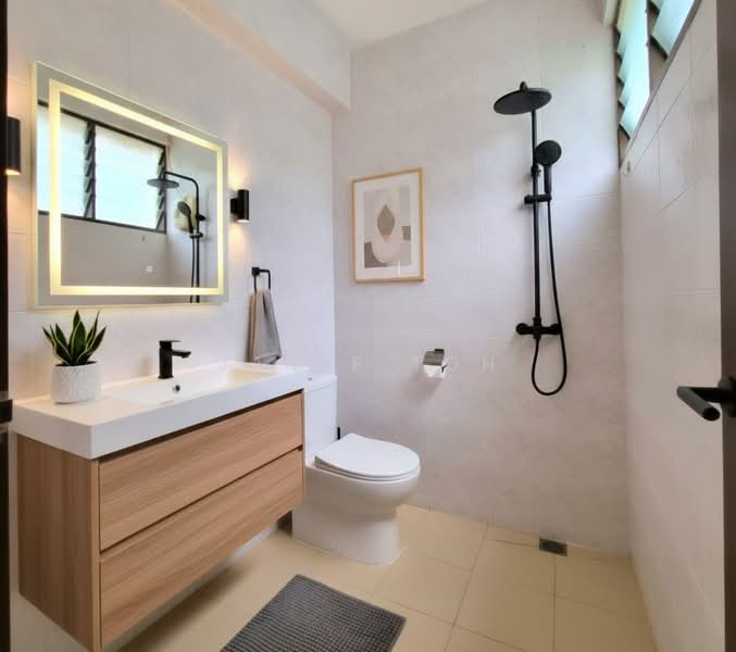 106 Jalan Dusun, 106 Jalan Dusun, 3 Bedrooms, 1,001 sqft, HDB Flat For Sale, by Jamie Toh, 500178499 - Bathroom - PropertyGuru.com.sg