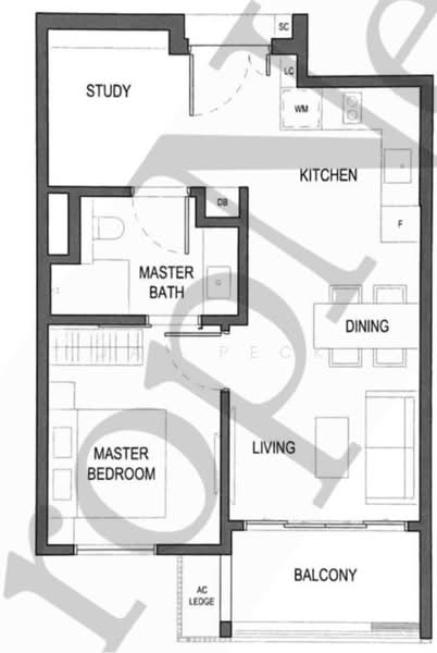 Parksuites, 18 Holland Grove Road, 2 Bedrooms, 657 sqft, Condominium For Sale, by JAY PECK, 500178507 - PropertyGuru.com.sg