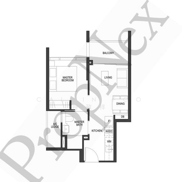 Pullman Residences, 18 Dunearn Road, 1 Bedroom, 463 sqft, Condominium For Rent, by Calvin Foo 符致祥, 500178518 - PropertyGuru.com.sg