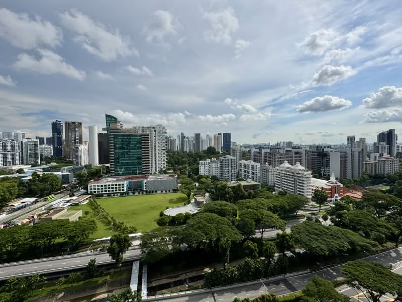 Pullman Residences, 18 Dunearn Road, 1 Bedroom, 463 sqft, Condominium For Rent, by Calvin Foo 符致祥, 500178518 - View From Balcony - PropertyGuru.com.sg