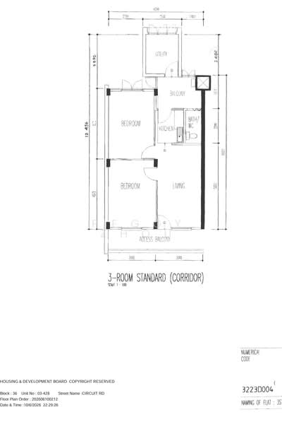 36 Circuit Road, 36 Circuit Road, 2 Bedrooms, 775 sqft, HDB Flat For Sale, by Peggy Zhou, 500178535 - PropertyGuru.com.sg