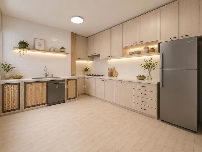 170 Bukit Batok West Avenue 8, 170 Bukit Batok West Avenue 8, 3 Bedrooms, 1,442 sqft, HDB Flat For Sale, by Sheryl Koh, 500178546 - ID Rendered (Kitchen) - PropertyGuru.com.sg