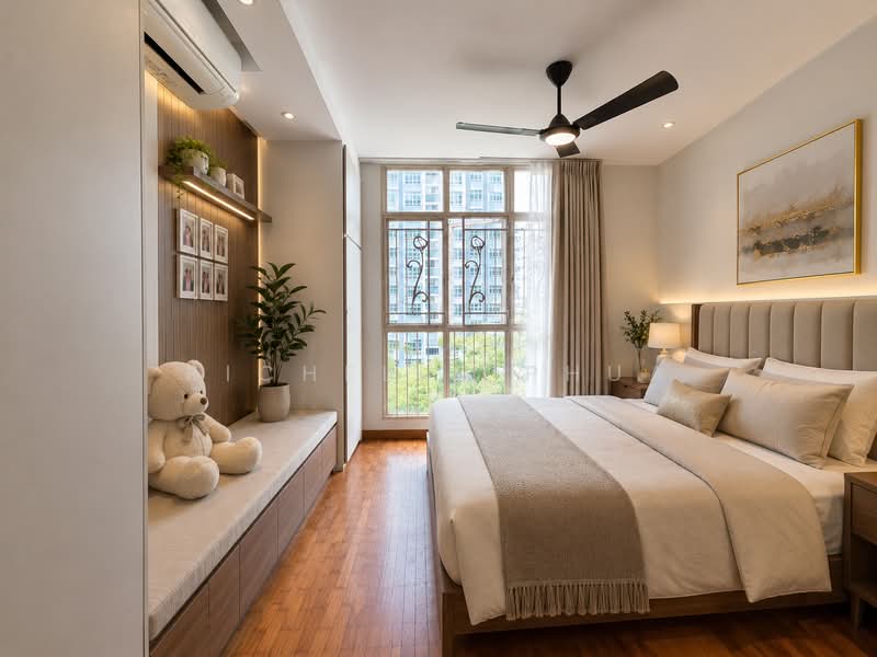 Lilydale, 552 Yishun Ave 6, 3 Bedrooms, 1,195 sqft, Condominium For Sale, by Richelle Phua, 500178550 - Master Bedroom - PropertyGuru.com.sg