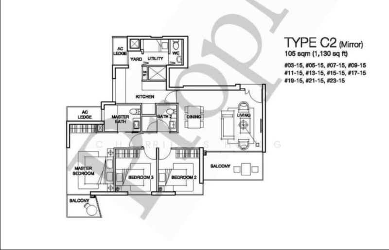 Foresque Residences, 107 Petir Road, 3 Bedrooms, 1,130 sqft, Condominium For Sale, by Ariel Ho, 500178552 - PropertyGuru.com.sg