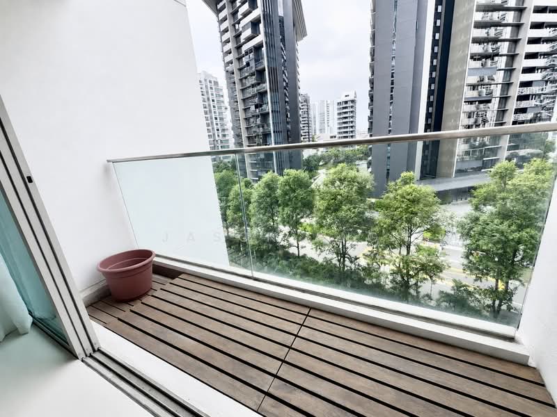One Amber, 9 Amber Gardens, 1 Bedroom, 570 sqft, Condominium For Rent, by Jason Ang, 500178593 - Balcony area - PropertyGuru.com.sg