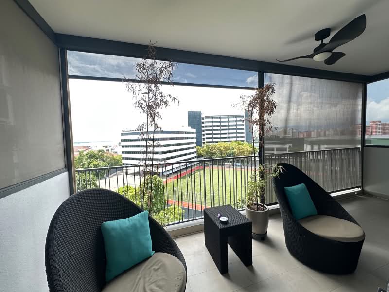 Vue 8 Residence, Pasir Ris Heights, 3 Bedrooms, 1,087 sqft, Condominium For Sale, by Yumi Leong, 500178598 - Balcony - PropertyGuru.com.sg