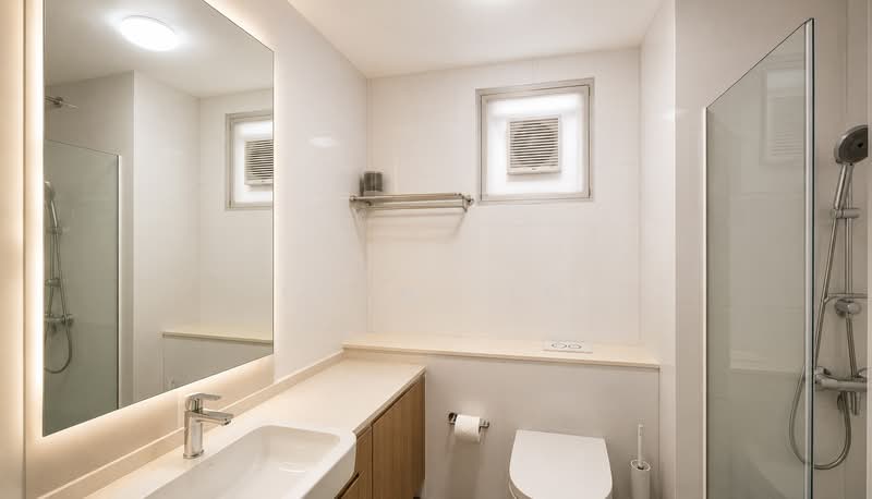 Heron Bay, 63 Upper Serangoon View, 3 Bedrooms, 1,033 sqft, Executive Condominium For Sale, by Lynn Lim, 500178609 - Bathroom - PropertyGuru.com.sg