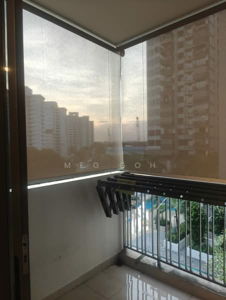 Vue 8 Residence, 87 Pasir Ris Heights, 2 Bedrooms, 700 sqft, Condominium For Rent, by Meg Goh, 500178618 - Balcony - PropertyGuru.com.sg
