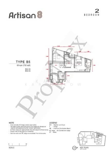 Artisan 8, 8 Sin Ming Road, 2 Bedrooms, 732 sqft, Apartment For Sale, by Karen Low, 500178646 - UFLOO - PropertyGuru.com.sg