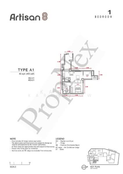 Artisan 8, 8 Sin Ming Road, 1 Bedroom, 495 sqft, Apartment For Sale, by Karen Low, 500178647 - UFLOO - PropertyGuru.com.sg