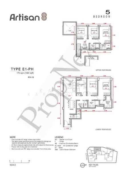 Artisan 8, 8 Sin Ming Road, 5 Bedrooms, 1,884 sqft, Apartment For Sale, by Karen Low, 500178654 - UFLOO - PropertyGuru.com.sg