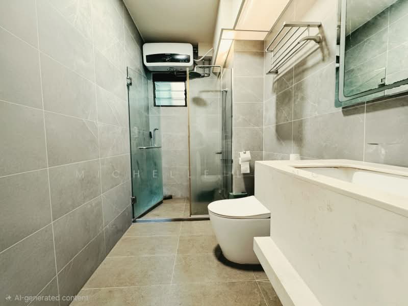 435A Fernvale Road, 435A Fernvale Road, 3 Bedrooms, 1,012 sqft, HDB Flat For Sale, by Michelle Leong, 500178686 - Bathroom - PropertyGuru.com.sg