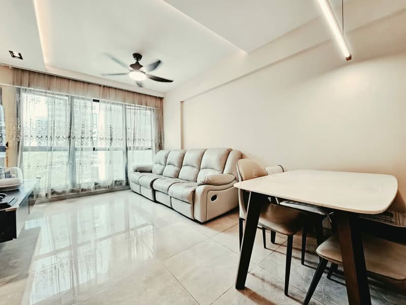 435A Fernvale Road, 435A Fernvale Road, 3 Bedrooms, 1,012 sqft, HDB Flat For Sale, by Michelle Leong, 500178686 - Living Room - PropertyGuru.com.sg