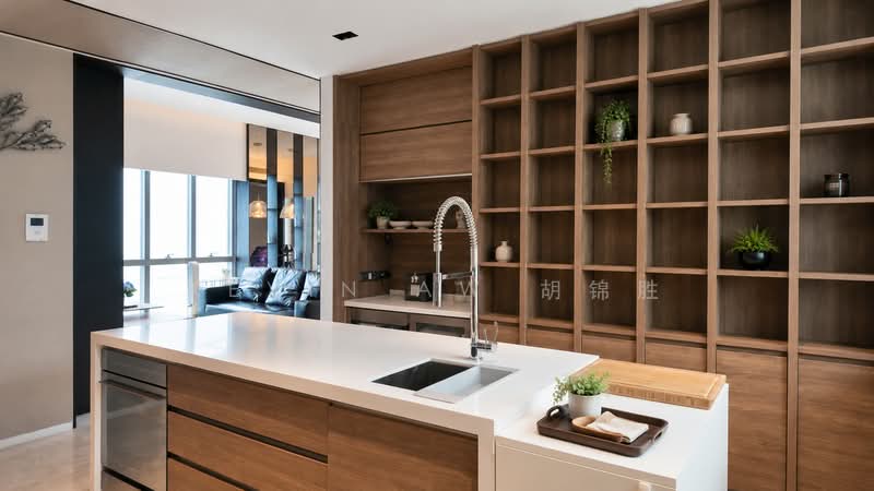 Rare Freehold Penthouse w Private Pool For Sale @ Leedon Heights!, , 4 Bedrooms, 3,767 sqft, Condominium For Sale, by Kevin Aw 胡锦胜, 500178698 - Kitchen - PropertyGuru.com.sg