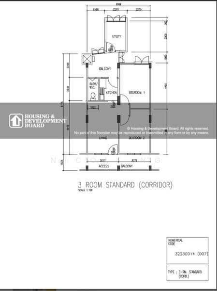 26 Jalan Klinik, 26 Jalan Klinik, 2 Bedrooms, 645 sqft, HDB Flat For Sale, by Nicole Ng, 500178707 - PropertyGuru.com.sg