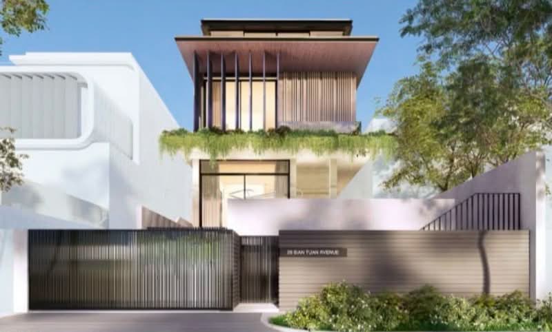 A CONTEMPORARY SANCTUARY IN NAMLY DRIVE Namly Drive / Coronation Road / Bukit Timah, , 6 Bedrooms, 10,647 sqft, Bungalow House For Sale, by Leonard Lee, 500178728 - Exterior - PropertyGuru.com.sg