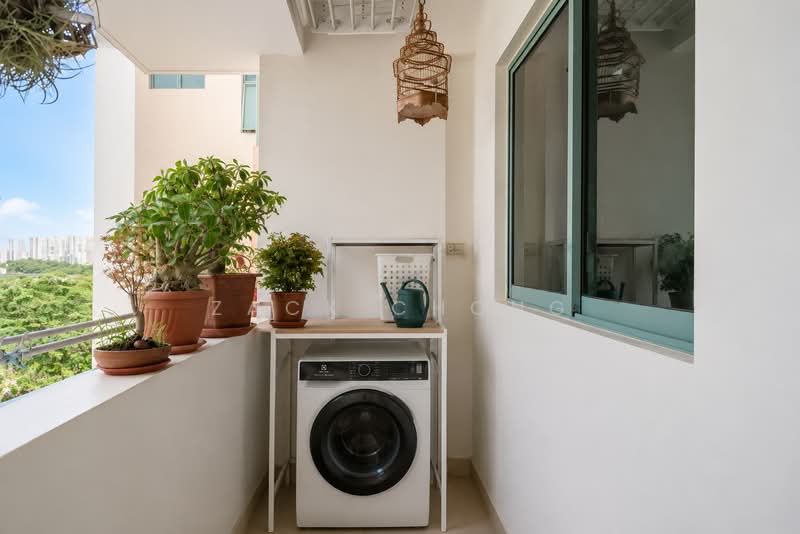 Yew Mei Green, 50 Choa Chu Kang North 6, 3 Bedrooms, 1,335 sqft, Condominium For Sale, by Zack Chong, 500178746 - Balcony - PropertyGuru.com.sg