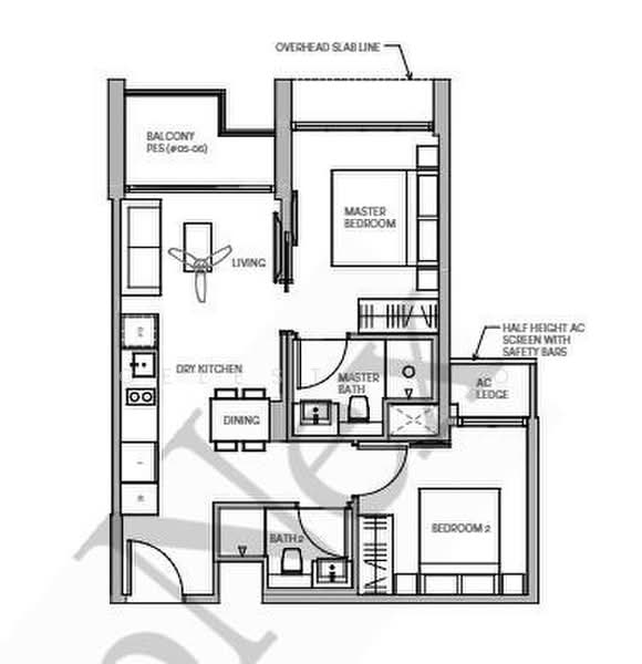 Park Place Residences, 2 Paya Lebar Road, 2 Bedrooms, 667 sqft, Condominium For Sale, by Celeste Teo, 500178758 - PropertyGuru.com.sg