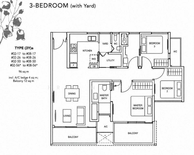The Jovell, 13 Flora Drive, 3 Bedrooms, 1,033 sqft, Condominium For Sale, by Prab Nathan, 500178828 - PropertyGuru.com.sg