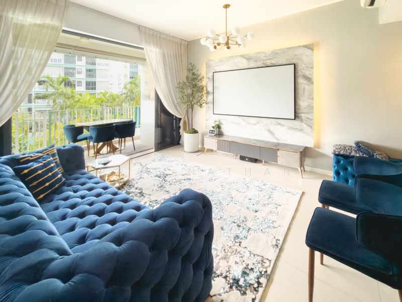 The Jovell, 13 Flora Drive, 3 Bedrooms, 1,033 sqft, Condominium For Sale, by Prab Nathan, 500178828 - Living Room - PropertyGuru.com.sg