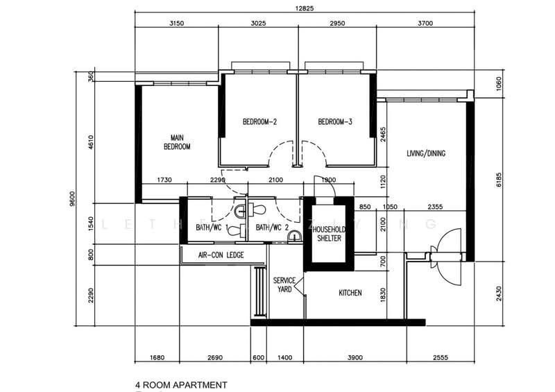 292B Bukit Batok East Avenue 6, 292B Bukit Batok East Avenue 6, 3 Bedrooms, 1,001 sqft, HDB Flat For Rent, by Lethe Li Ziying, 500178835 - PropertyGuru.com.sg