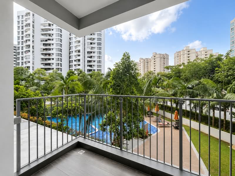 Q Bay Residences, 1 Tampines Street 86, 1 Bedroom, 528 sqft, Condominium For Rent, by Casey Koo 古家进, 500178842 - Balcony - PropertyGuru.com.sg