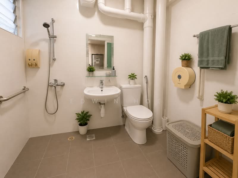 133 Geylang East Avenue 1, 133 Geylang East Avenue 1, 4 Bedrooms, 1,561 sqft, HDB Flat For Sale, by Edwin Hoe, 500178921 - Bathroom - PropertyGuru.com.sg