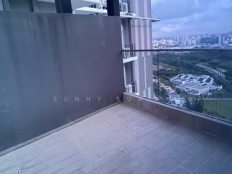 The Trilinq, Jalan Lempeng, 3 Bedrooms, 1,055 sqft, Condominium For Rent, by Sunny Sun HL, 500178953 - Balcony - PropertyGuru.com.sg