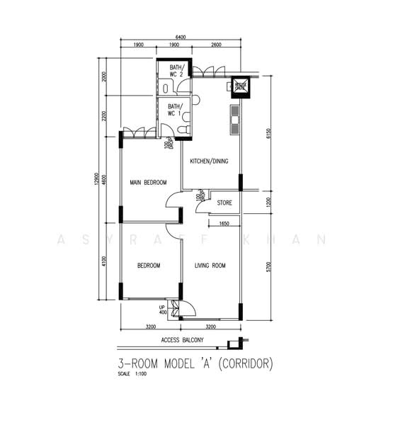 176 Bukit Batok West Avenue 8, 176 Bukit Batok West Avenue 8, 2 Bedrooms, 786 sqft, HDB Flat For Rent, by Asyraff Khan, 500179012 - PropertyGuru.com.sg