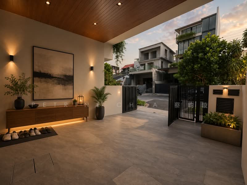 🏡 Quiet Enclave Brand New Freehold Inter-Terrace, , 5 Bedrooms, 4,834 sqft, Terraced House For Sale, by Petrine Chua 蔡昀璇, 500179019 - Exterior - PropertyGuru.com.sg